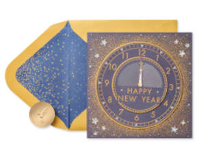 Ring in the New Happy New Years Greeting Card