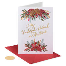 Love and Warmth Christmas Greeting Card for Husband Image 4