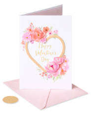 Across the Miles Valentine's Day Greeting Card Image 4