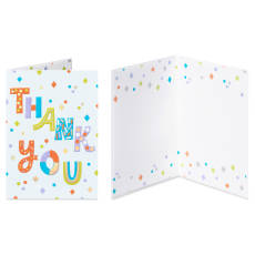 Flowers Blank Thank You Card Pack, 4-Count Image 4