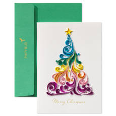 Joy and Peace Christmas Greeting Card Image 1