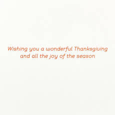 Give Thanks Thanksgiving Greeting Card Image 3