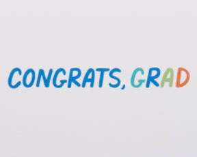 Congrats, Grad Graduation Greeting Card Image 3