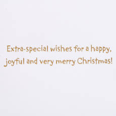 Extra-Special Wishes Disney Christmas Greeting Card Image 3