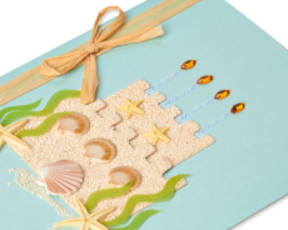 Sandcastle Birthday Greeting Card Image 3