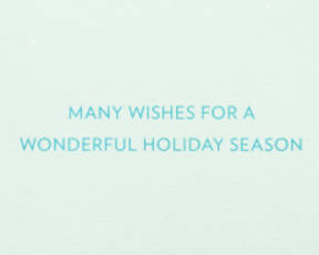 Many Wishes Christmas Greeting Card Image 4