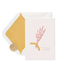 Thinking of You Sympathy Greeting Card