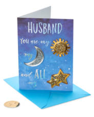 All My Stars Father's Day Greeting Card for Husband Image 3