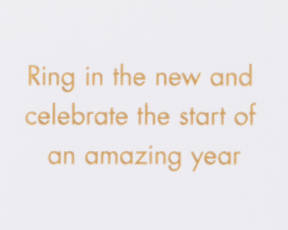 Ring in the New Happy New Years Greeting Card Image 4