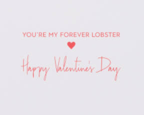 You Are My Lobster Valentine’s Day Greeting Card Image 3