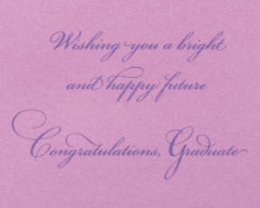 Congratulations, Graduate Graduation Greeting Card Image 4