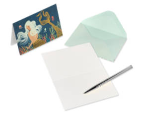 Mermaid Boxed Blank Note Cards with Envelopes 14-CountImage 2