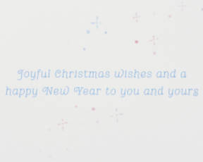 Joyful Christmas Wishes Christmas Greeting Card Image 4