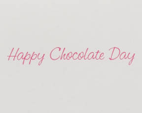 Happy Chocolate Day Valentine's Day Greeting Card Image 4