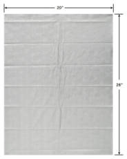 Silver Tissue Paper, 4-Sheets Image 3