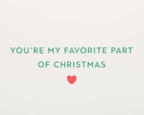 Favorite Part of Christmas Greeting Card 4