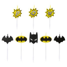 Batman Cake Topper Papyrus Birthday Candles, 8-Count Image 1