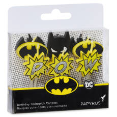 Batman Cake Topper Papyrus Birthday Candles, 8-Count Image 3