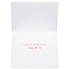 Kiss Kiss Funny Valentine's Day Greeting Card Image 3