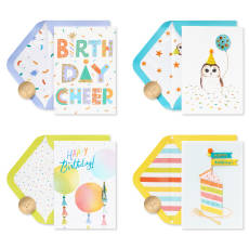 Bright Birthday Birthday Card Assortment, 4-Count Image 1