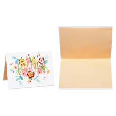 Flowers Blank Thank You Card Pack, 4-Count Image 5