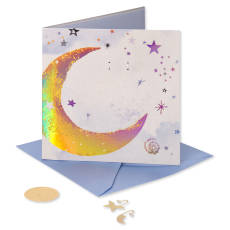 Keep Shining Birthday Greeting Card with Earrings Image 4