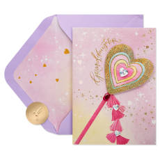 You Are Magic Valentines Day Greeting Card for Granddaughter Image 2