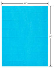 Turquoise Tissue Paper, 8-Sheets Image 3