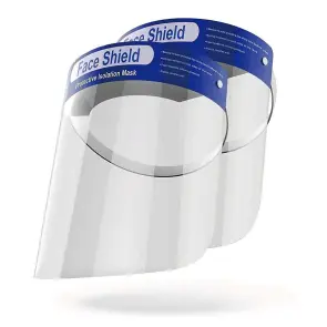 Protective Disposable Anti-Fog Face Shield - 12 Pack