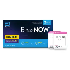 BinaxNOW COVID-19 Antigen Self Test (OTC) - 2 Tests