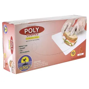 Disposable Poly Food Service Gloves