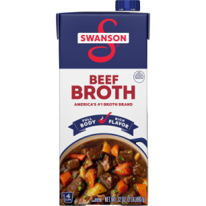 Swanson® 100% Natural Beef Broth, 32 oz Carton (12 Pack)