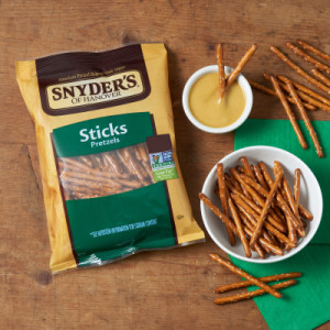 Styledimage for Snyder’s of Hanover Pretzel Sticks, 1.5 Oz Bag