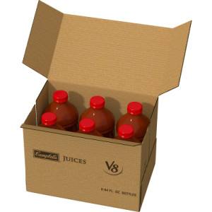 Opencaseimage for V8® Original 100% Vegetable Juice, 64 fl oz Bottle (6 Pack)