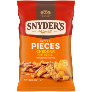 Snyder’s of Hanover Pretzel Pieces, Cheddar Cheese, 11.25 Oz