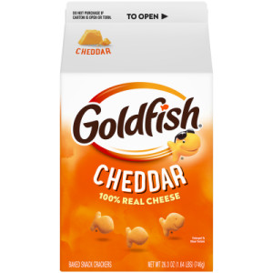 Straightbackimage for Pepperidge Farm® Goldfish® Crackers, Cheddar, 26.3-oz. Carton