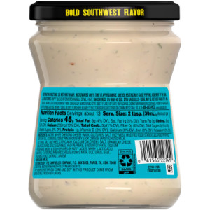 Straightbackimage for Pace® Medium Queso Blanco Cheese Dip, 15 oz Jar (6 Pack)