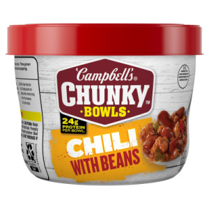 Campbell’s® Chunky™ Chili With Beans, 15.25 oz Bowl (8 Pack)