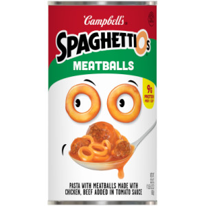 SpaghettiOs® Canned Pasta with Meatballs, 22.2 oz Can