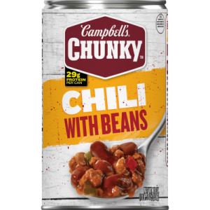 Campbell’s® Chunky™ Chili With Beans, 19 oz Can (12 Pack)