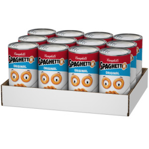 Opencaseimage for SpaghettiOs® Original Canned Pasta, 22.4 oz Can (Pack of 12)
