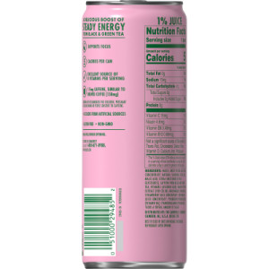 Straightbackimage for V8 Energy® Zero Sugar Strawberry Lemonade, 11.5 fl. oz. Can (12 Pack)