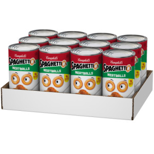 Opencaseimage for SpaghettiOs® Canned Pasta with Meatballs, 22.2 oz Can