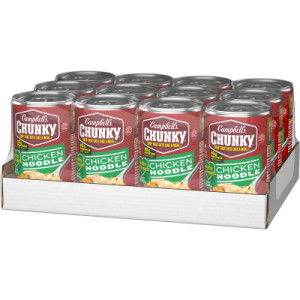 Closecaseimage for Campbell’s® Chunky® Soup, Healthy Request® Chicken Noodle Soup, 18.8 Oz Can (Case of 12)