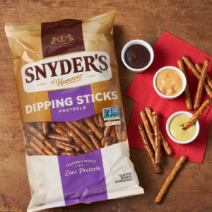 Styledimage for Snyder’s of Hanover, Pretzel Dipping Sticks, 12 Oz Bag