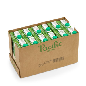 Opencaseimage for Pacific Foods® Original Ultra Soy Milk, Plant Based Milk, 32 oz Carton (12 Pack)