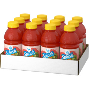 Opencaseimage for V8 Splash® Strawberry Kiwi Flavored Juice Beverage, 16 fl oz Bottle (12 Pack)