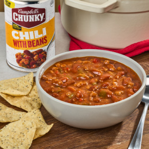 Styledimage for Campbell’s® Chunky™ Chili With Beans, 19 oz Can (12 Pack)
