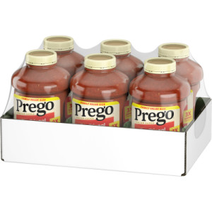 Closecaseimage for Prego® Traditional Pasta Sauce, 67 Oz Jar (Case of 6)