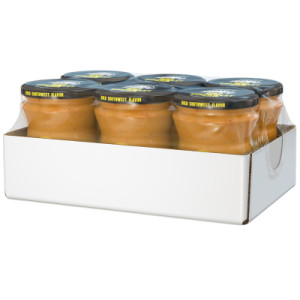 Closecaseimage for Pace® Medium Salsa con Queso Dip, 15 oz Jar (6 Pack)